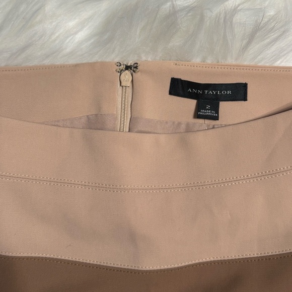 NWT Ann Taylor Color Block Pencil Skirt - Sz 2 - Picture 5 of 16